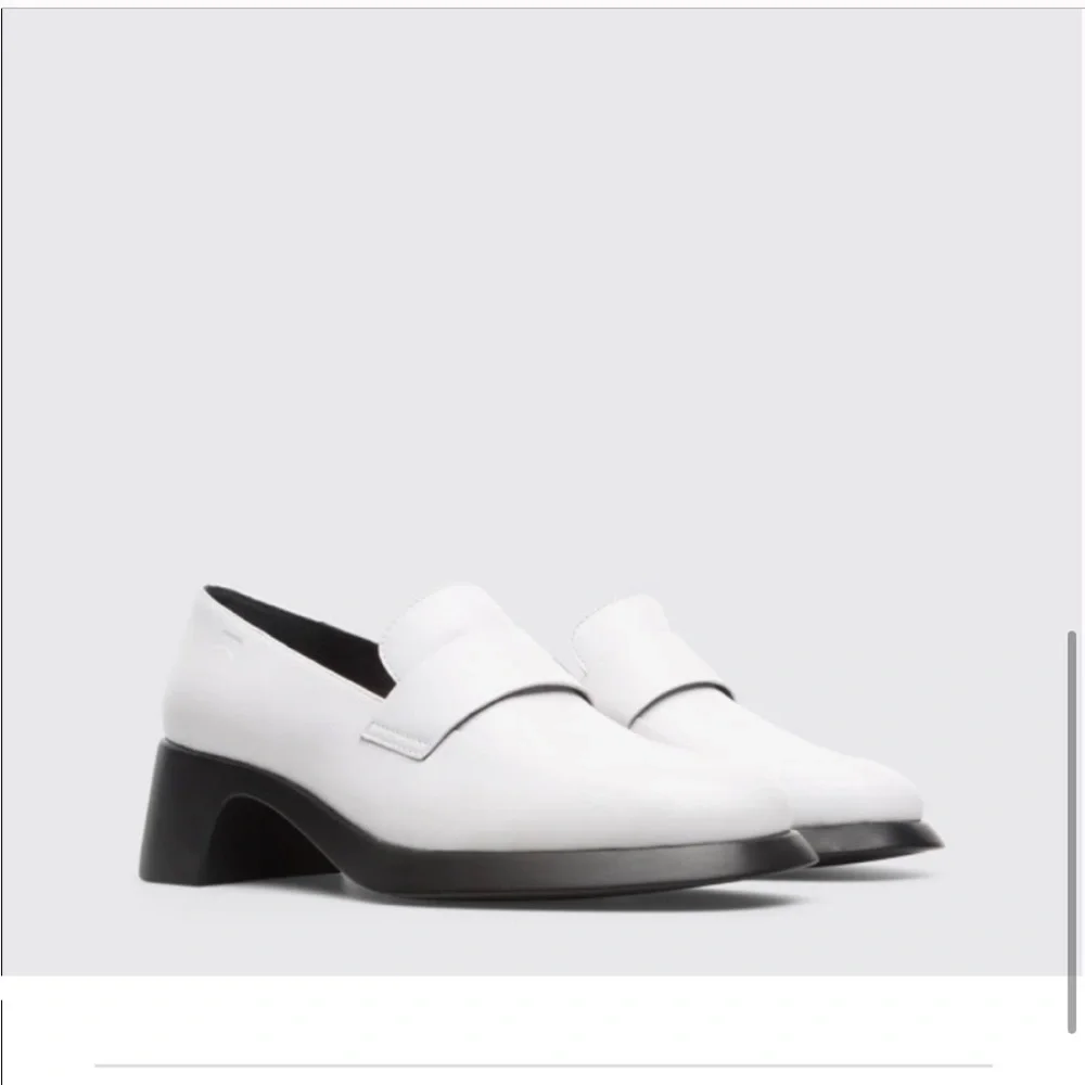 Camper Trisha heeled loafer 38 contemporary futuristic minimalist - Picture 4 of 14